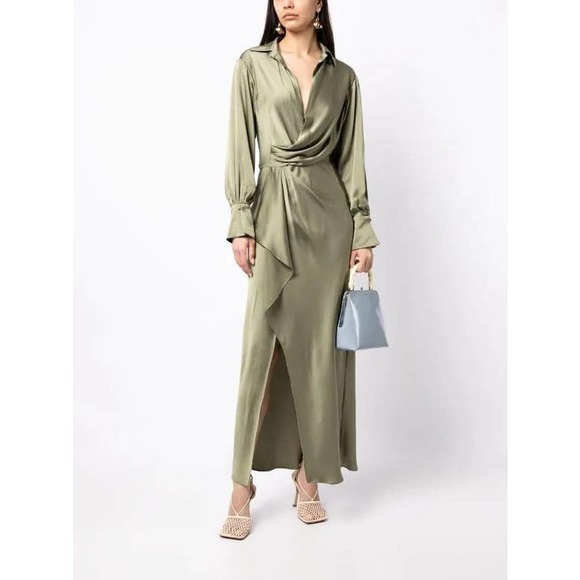 Jonathan Simkhai Dresses & Skirts - SIMKHAI TALITA DRAPED MIDI DRESS